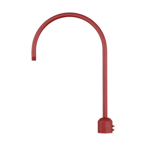 ECO-RLM Arms 26'' High Gooseneck Post Adapter Arm Satin Red