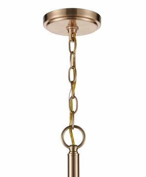 Chandeliers 3 Lamps Huderson Chandelier - Modern Gold - Clear Out / Etched White Inside Glass - 23in Diameter - E26 Medium Base