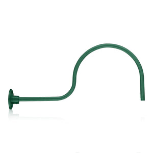 ECO-RLM Arms 30'' Satin Green Gooseneck Arm With Arm Height of 13''