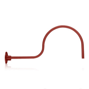 ECO-RLM Arms 30'' Satin Red Gooseneck Arm With Arm Height of 13''