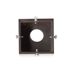 Pole Mounting Accessories 4" Square Pole Mount With 2-3/8" Vertical Tenon (V2)