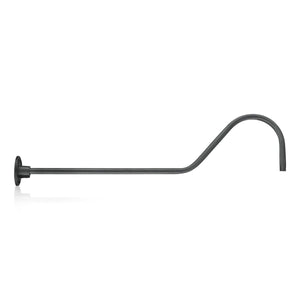 ECO-RLM Arms 41'' Satin Black Gooseneck Arm With Arm Height of 9''