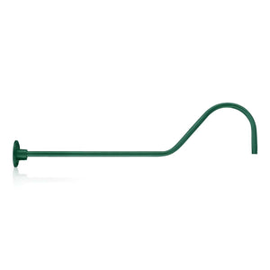 ECO-RLM Arms 41'' Satin Green Gooseneck Arm With Arm Height of 9''