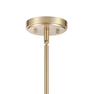 Chandeliers 6 Lamps Avell Chandelier - Modern Gold - Clear Glass - 28in Diameter - E26 Medium Base