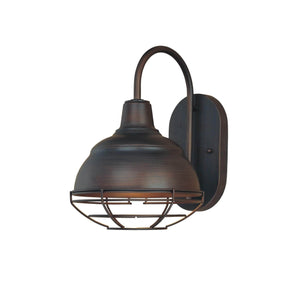 Wall Sconces 8 1/4'' Indoor Wall Sconce with Wire Guard Rubbed Bronze