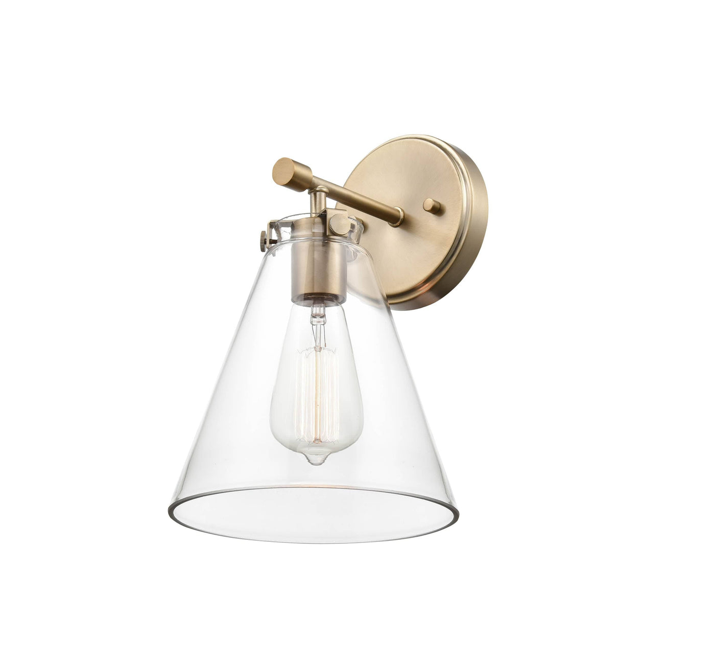 B&p Lamp Make-A-Lamp Kit with Clear Gold Cord