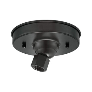 ECO-RLM Accessories Aluminum Painted Satin Black Canopy Kit (For Ceiling Application) - Will Swivel up to 25 Degrees