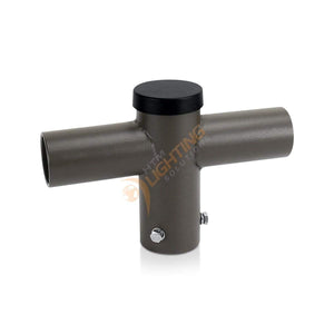 Pole Mounting Accessories Double 180 Degree Horizontal Tenon Adapter