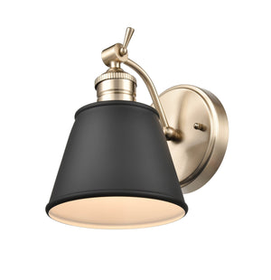 Wall Sconces Layne Wall Sconce - Modern Gold - 1in. Extension - E26 Medium Base