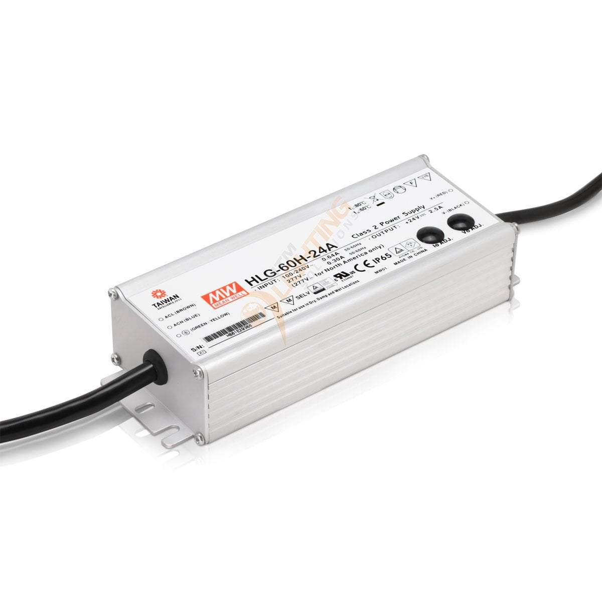 Mean Well LED Driver - 24V DC A Type Dimming Function - HLG-60H