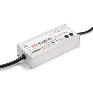 LED Drivers Mean Well 60W LED Driver - 24V DC - A Type Dimming Function - HLG-60H series