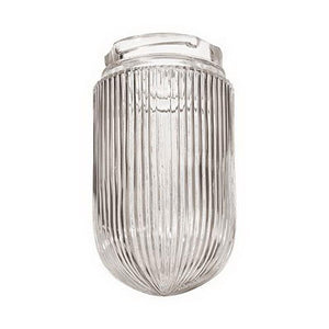 ECO-RLM Accessories Patterned Clear Glass For Vintage Bulb Utilization