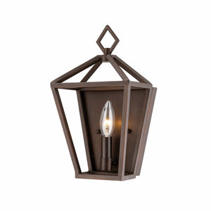 Wall Sconces Single Lamp Wall Sconce - Rubbed Bronze - 4.5in. Extension - E12 Candelabra Base