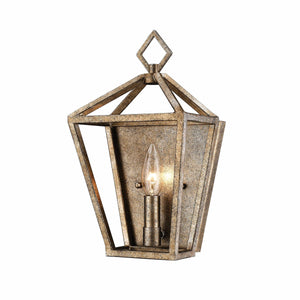 Wall Sconces Single Lamp Wall Sconce - Vintage Gold - 4.5in. Extension - E12 Candelabra Base