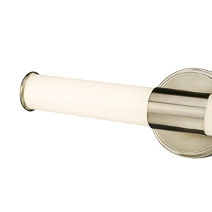 Wall Sconces Trumann LED Wall Sconce - Modern Gold - White Plastic - 15W Integrated LED Module - 1,250 Lm - 3000K Warm White