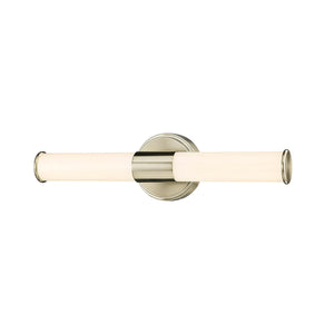 Wall Sconces Trumann LED Wall Sconce - Modern Gold - White Plastic - 15W Integrated LED Module - 1,250 Lm - 3000K Warm White