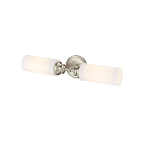 Wall Sconces Wall Sconce - Modern Gold - Opal White Glass - 5.25in. Extension - E26 Medium Base